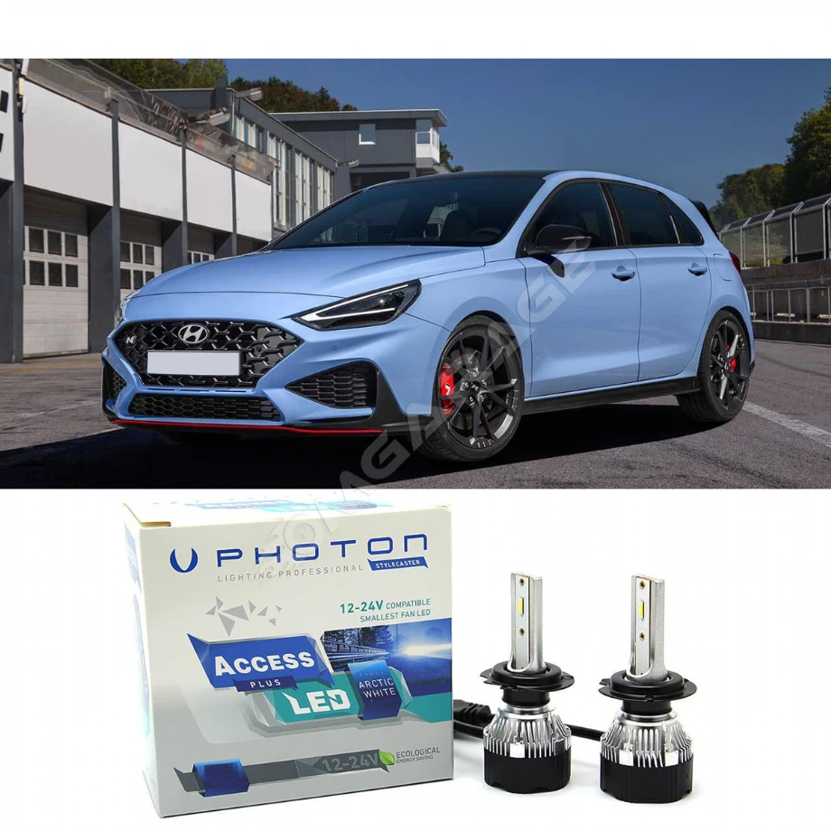 Hyundai i30 Led Xenon Uzun Far Ampulü H7 Access Yeni Seri Beyaz 2020+