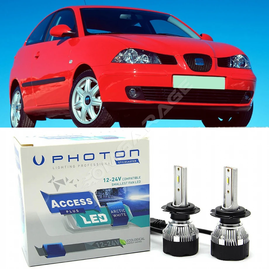 Seat ibiza Led Xenon Uzun Far Ampulü H3 Access Yeni Seri Beyaz 2003-2009
