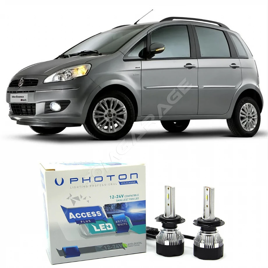 Fiat Idea Led Xenon Uzun Far Ampulü H1 Access Yeni Seri Beyaz