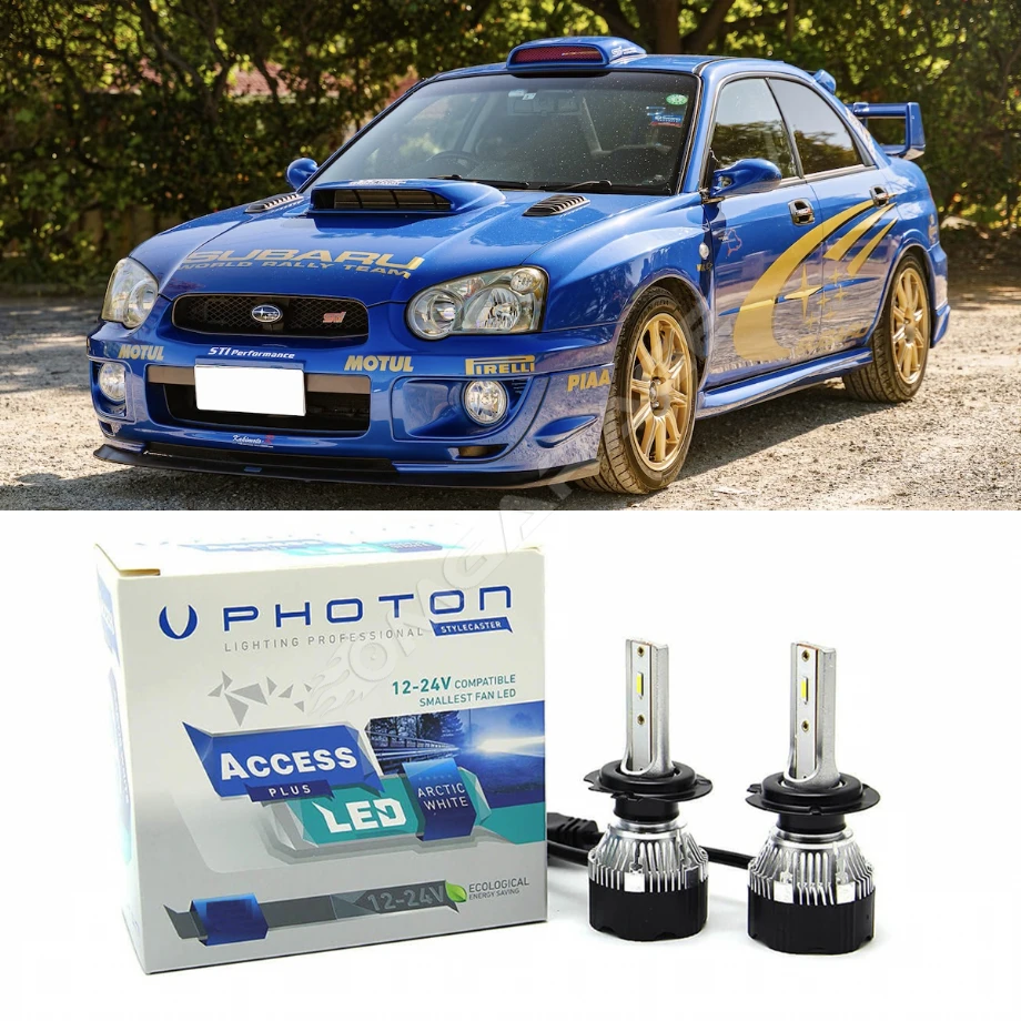 Subaru Impreza Led Xenon Kısa Far Ampulü H1 Access Yeni Seri Beyaz 2003-2005