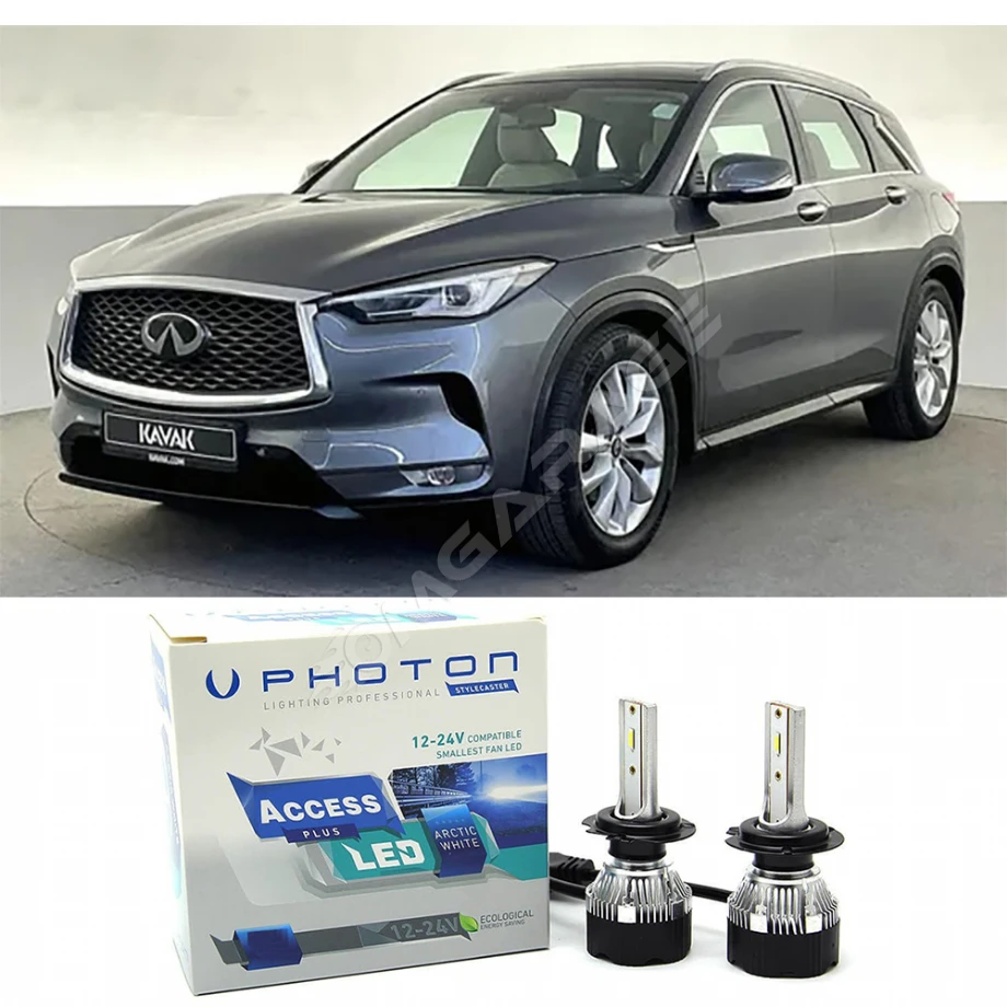Infiniti FX37 Sis Far Ampulü H11 Access Yeni Seri Beyaz 2016-2021
