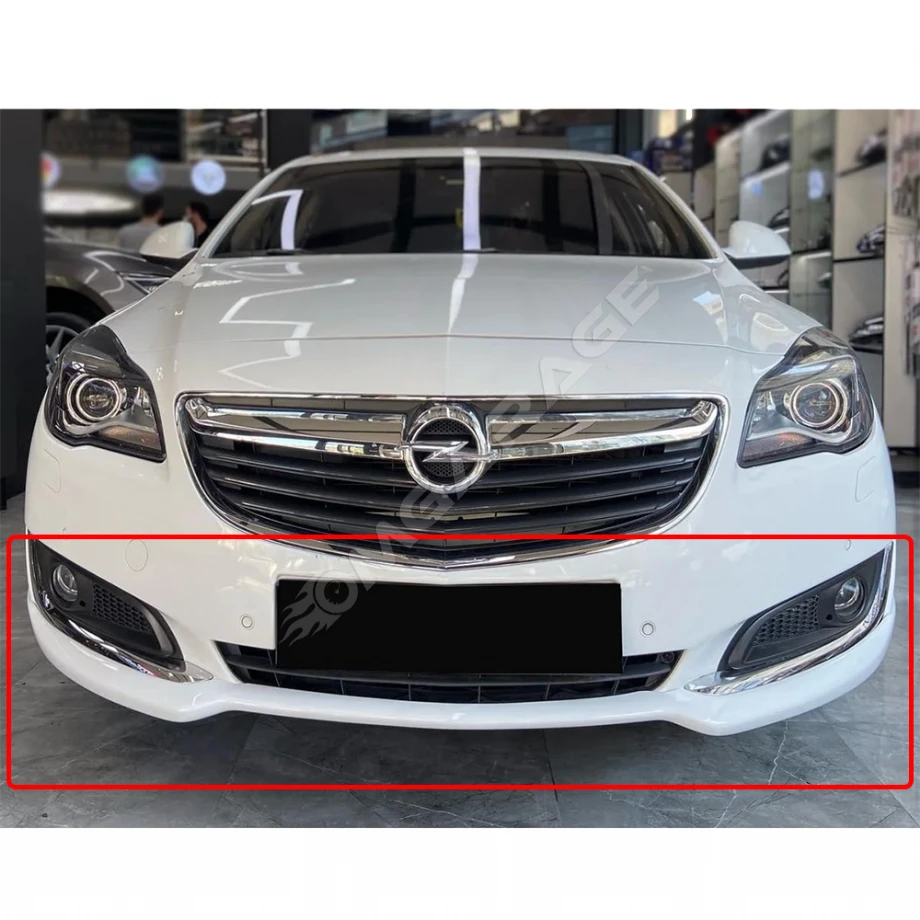 Opel İnsignia A Ön Ek Plastik Siyah karlık-ön-ek-bodykit 2013 2014 2015 2016 2017 Makyajlı Kasa