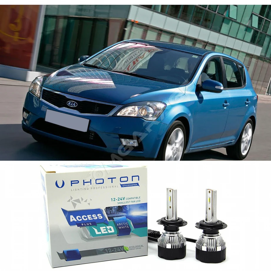Kia Ceed Uzun Far Ampulü H7 Access Yeni Seri Beyaz 2007-2012