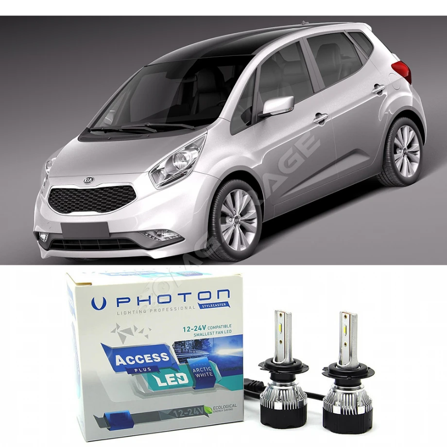 Kia Venga Kısa Far Ampulü H7 Access Yeni Seri Beyaz 2010-2018
