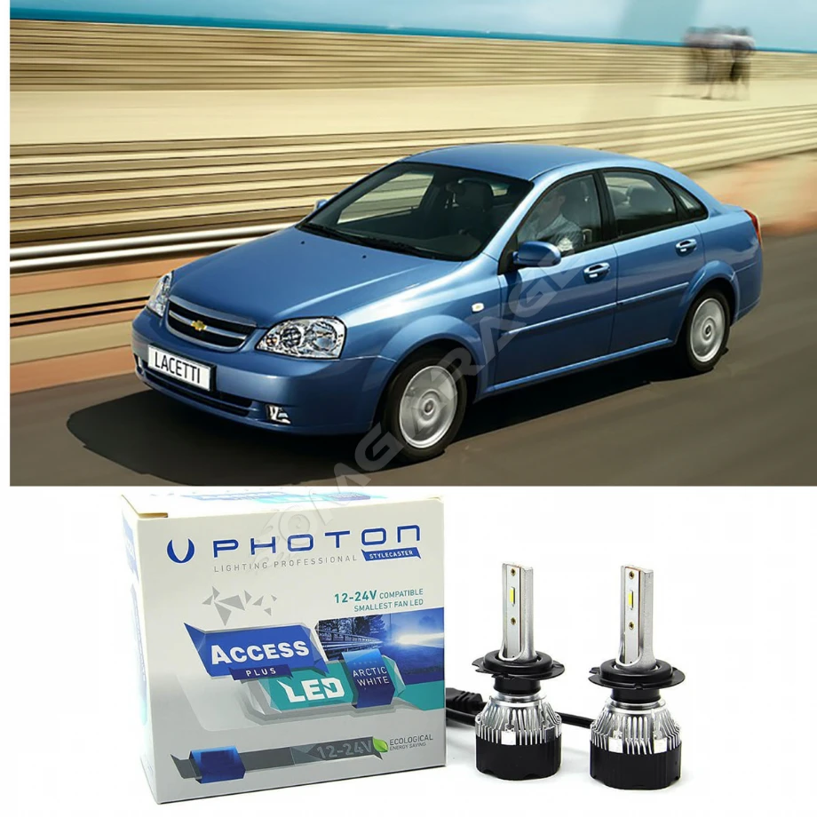 Chevrolet Lacetti Sedan Led Xenon Uzun Far Ampulü H1 Access Yeni Seri Beyaz