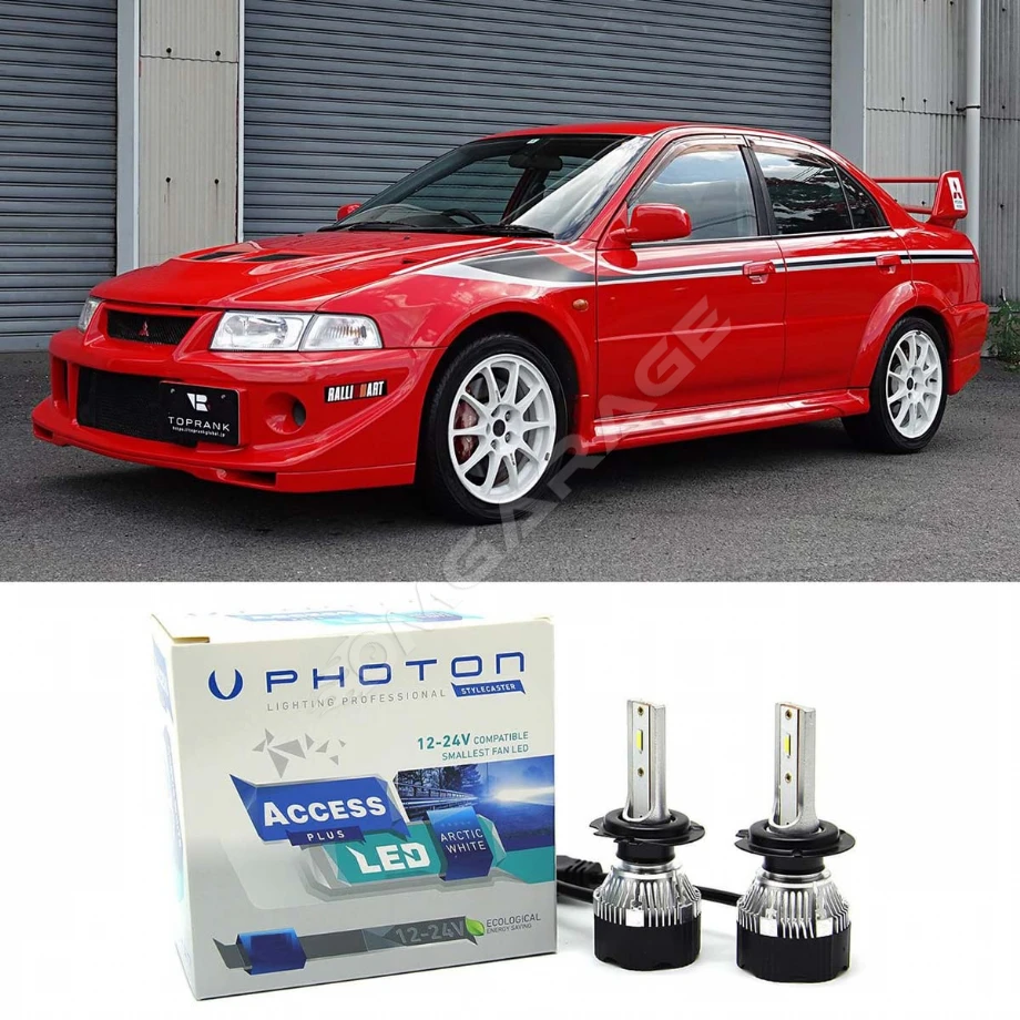 Mitsubishi Lancer Led Xenon Kısa Far Ampulü HB4 Access Yeni Seri Beyaz