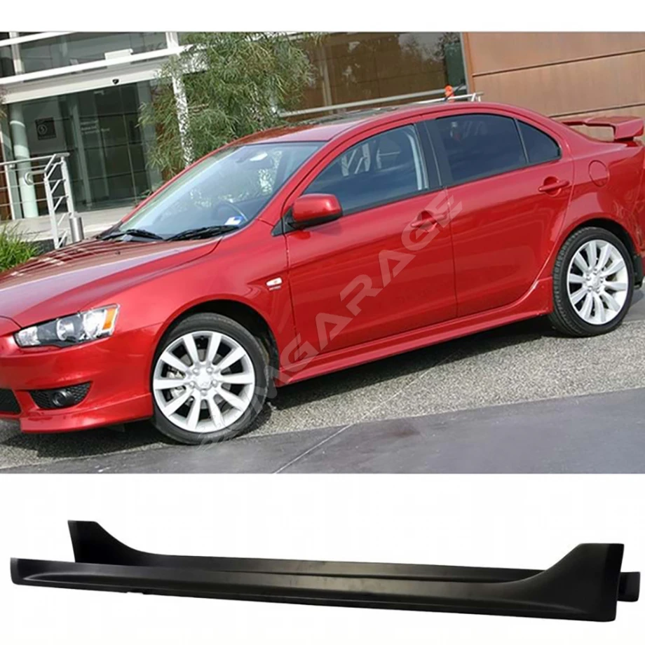 Mitsubishi Lancer Twin Marşpiyel Seti Siyah Plastik 2006-2015