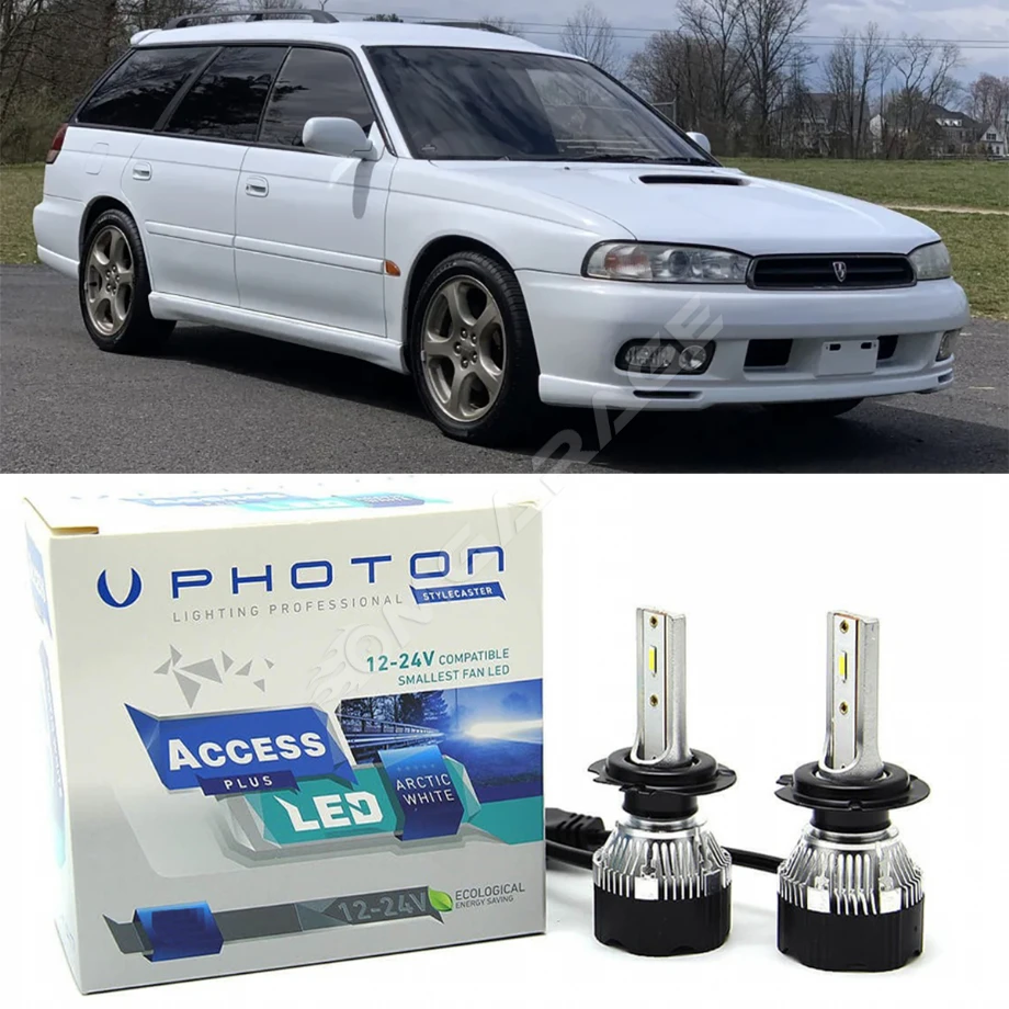 Subaru Legacy Led Xenon Uzun+Kısa Far Ampulü H4 Access Yeni Seri Beyaz