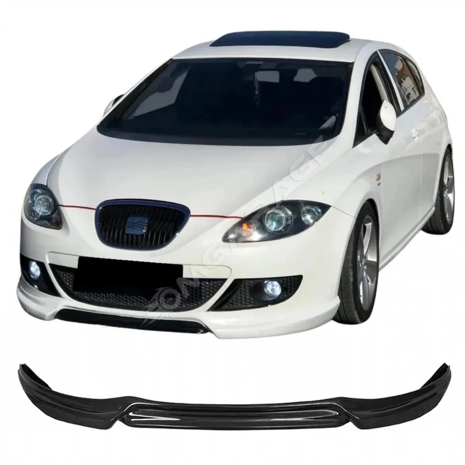 Seat Leon Mk2 Ön Ek Plastik Siyah karlık-ön-ek-bodykit 2006 2007 2008 2009 Makyajsız Kasa