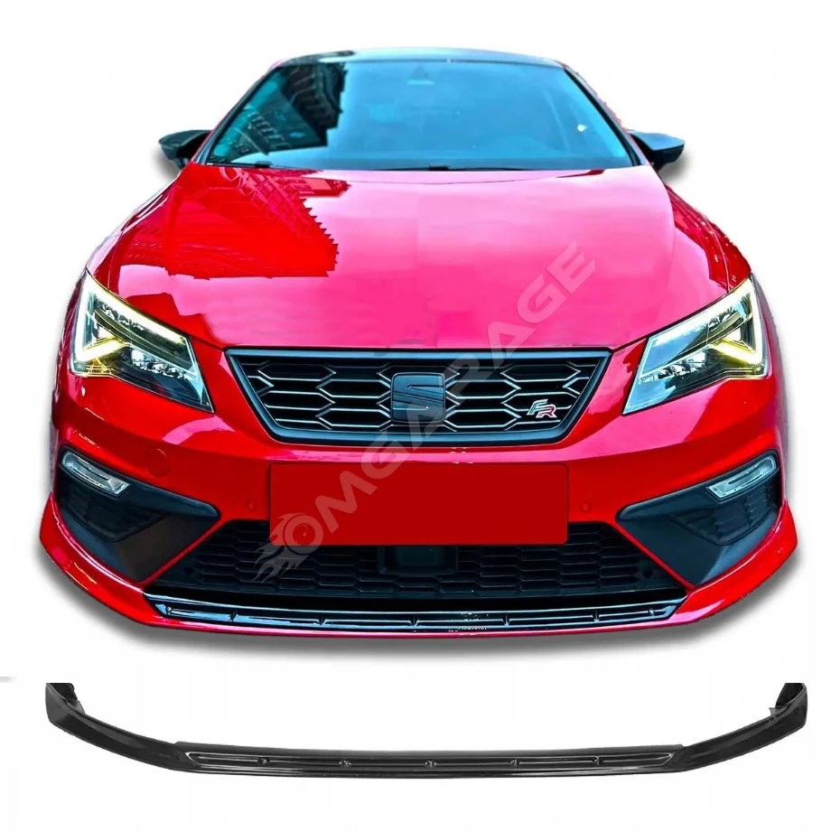 Seat Leon Mk3.5 Cupra Ön Ek Plastik Siyah karlık-ön-ek-bodykit 2017 2018 2019 2020 Makyajlı Kasa