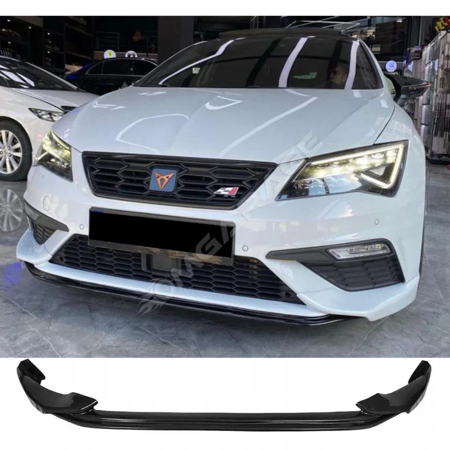 Seat Leon Mk3.5 Fr Dynamic Ön Ek Plastik Siyah ön-ek-bodykit 2017 2018 2019 2020 Makyajlı Kasa