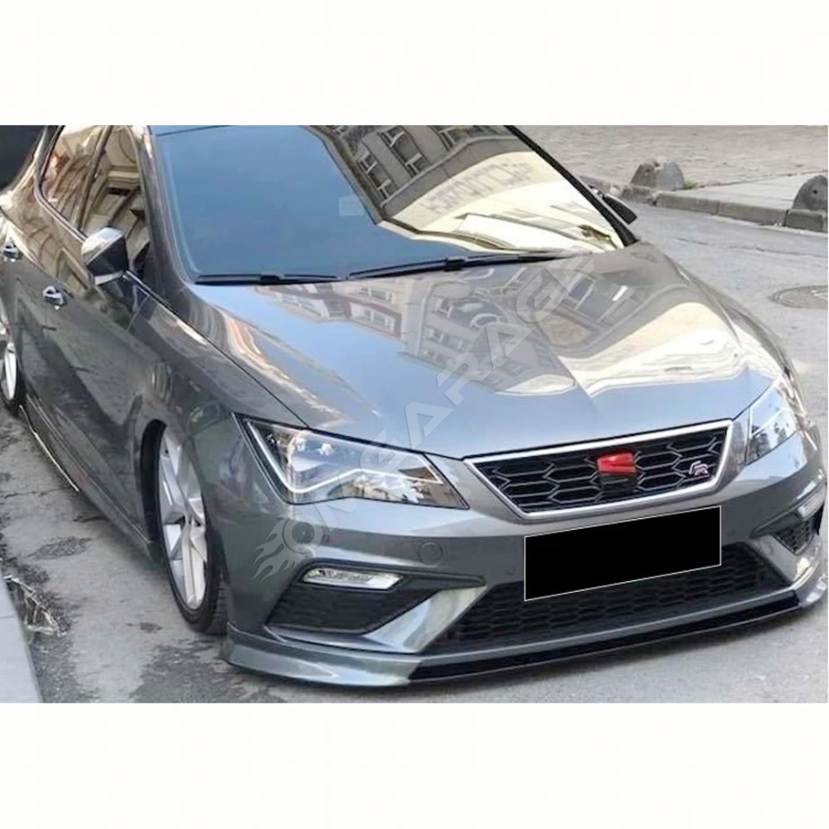 Seat Leon Mk3.5 FR Ön Ek Plastik Siyah karlık-ön-ek-bodykit 2017 2018 2019 2020 Makyajlı Kasa