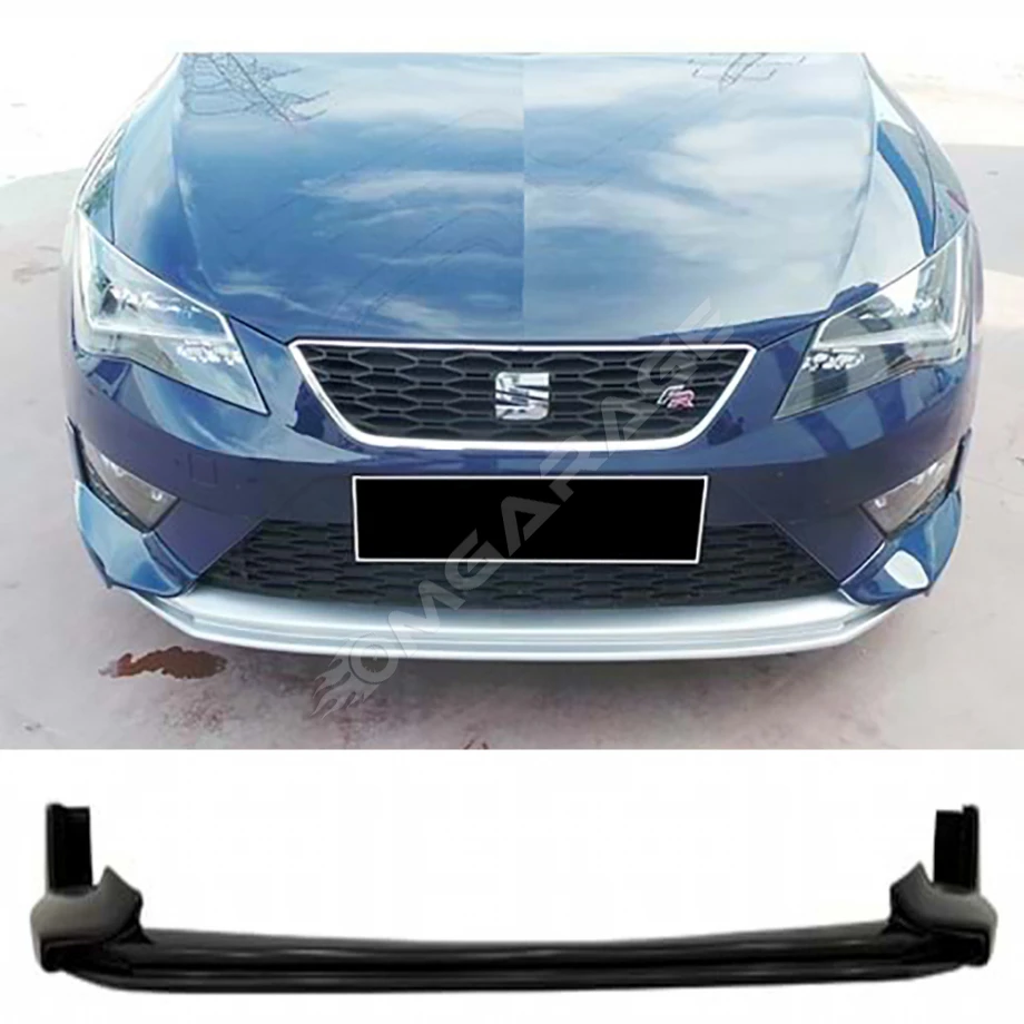 Seat Leon Mk3 Fr Dynamic Ön Ek Plastik Siyah ön-ek-bodykit 2012 2013 2014 2015 2016 Makyajsız Kasa