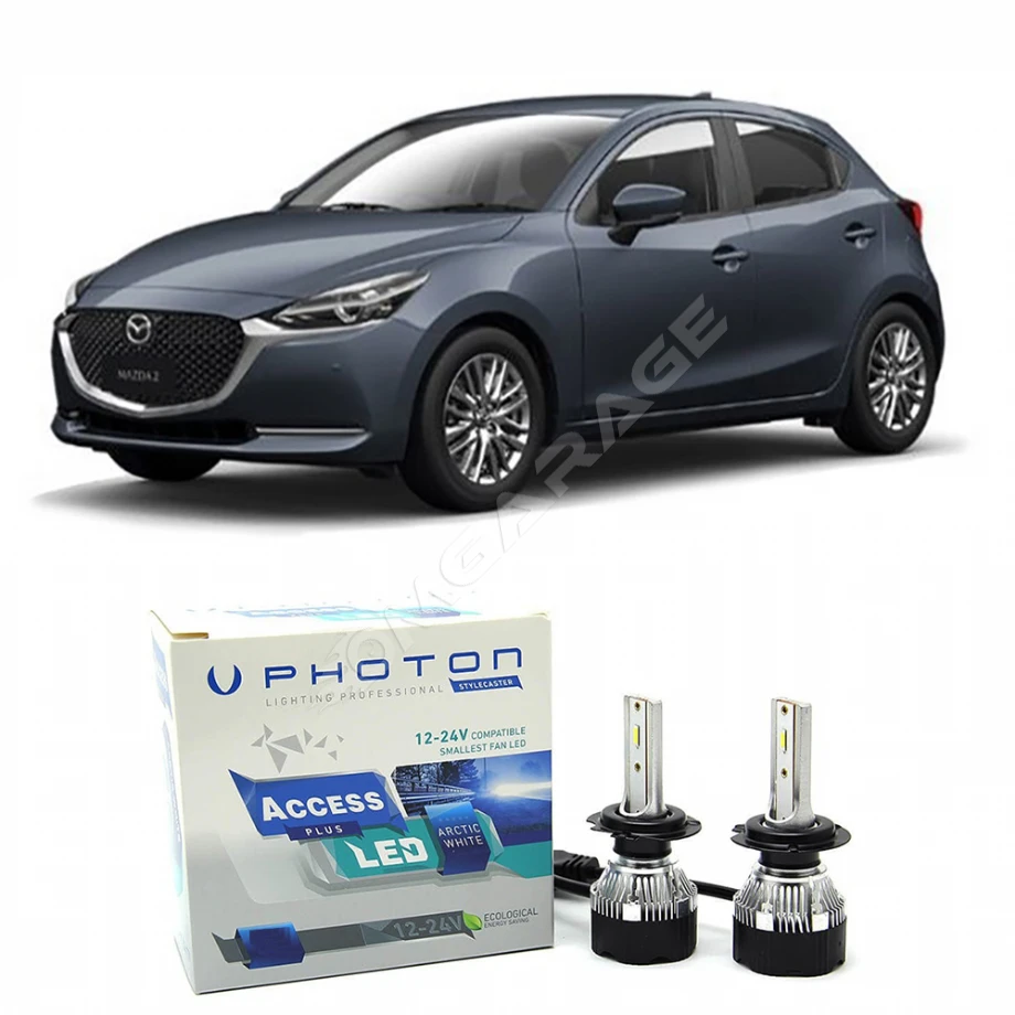 Mazda 2 Uzun Far Ampulü HB3 Access Yeni Seri Beyaz 2014-2023