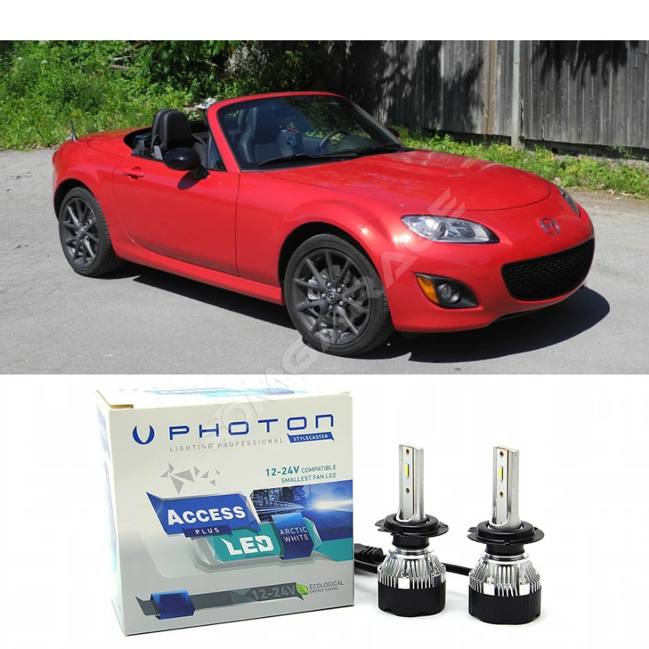 Mazda MX5 Kısa Far Ampulü H7 Access Yeni Seri Beyaz 2005-2014