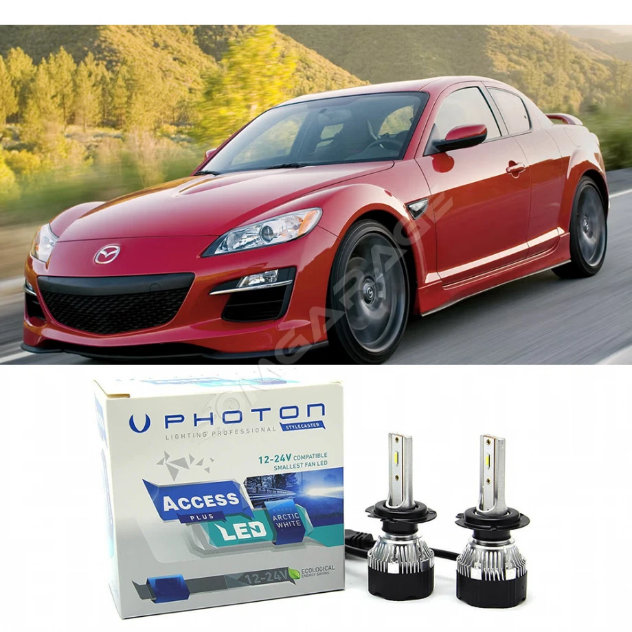 Mazda RX8 Uzun Far Ampulü H11 Access Yeni Seri Beyaz 2003-2011