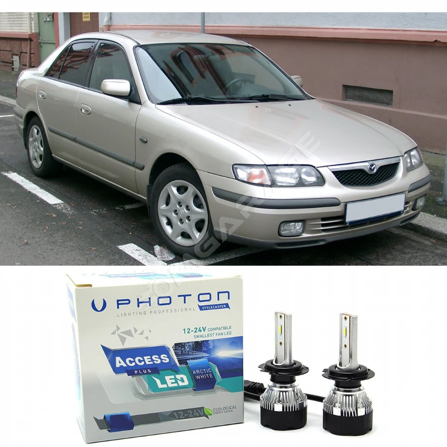 Mazda 626 Led Xenon Uzun Far Ampulü H1 Access Yeni Seri Beyaz