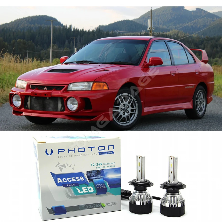 Mitsubishi Lancer Evolution Sis Far Ampulü H3 Access Yeni Seri Beyaz 1998-1999