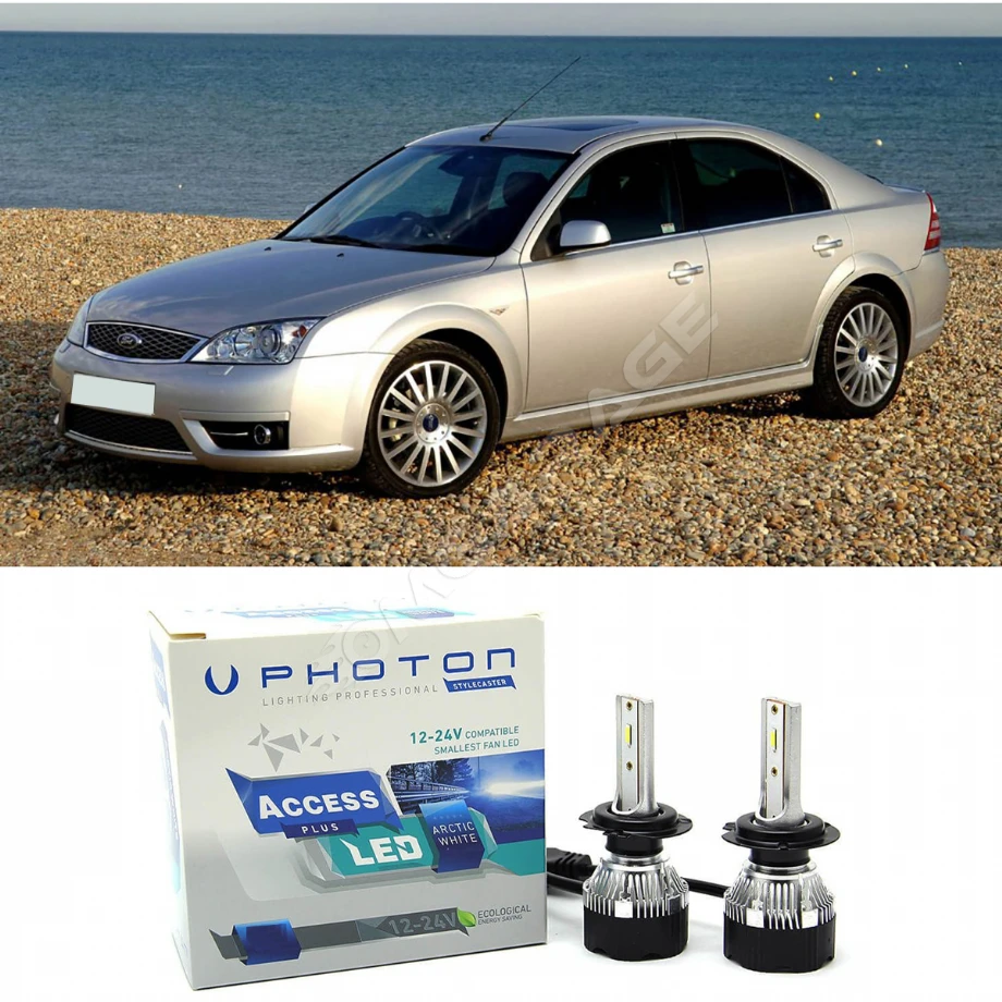 Ford Mondeo Mk3 Led Xenon Uzun Far Ampulü H1 Access Yeni Seri Beyaz 2006-2014
