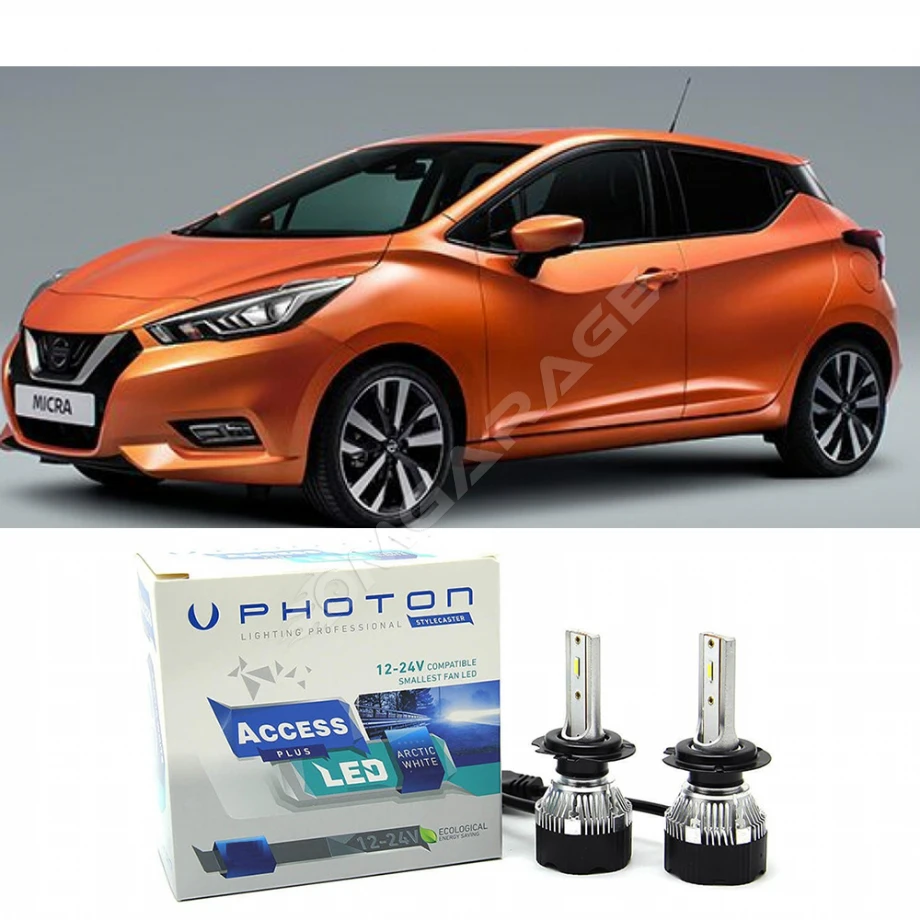 Nissan Micra 5 Sis Far Ampulü H11 Access Yeni Seri Beyaz 2017-2023