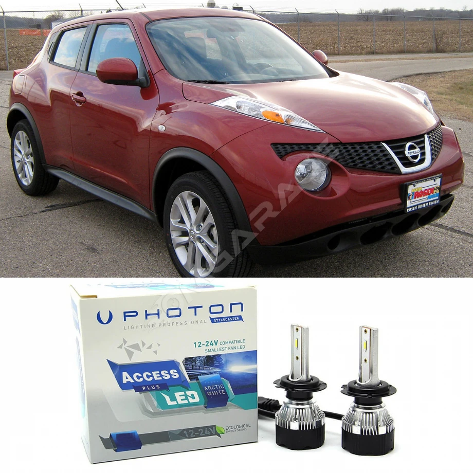 Nissan Juke Led Xenon Sis Far Ampulü H8 Access Yeni Seri Beyaz 2010-2014
