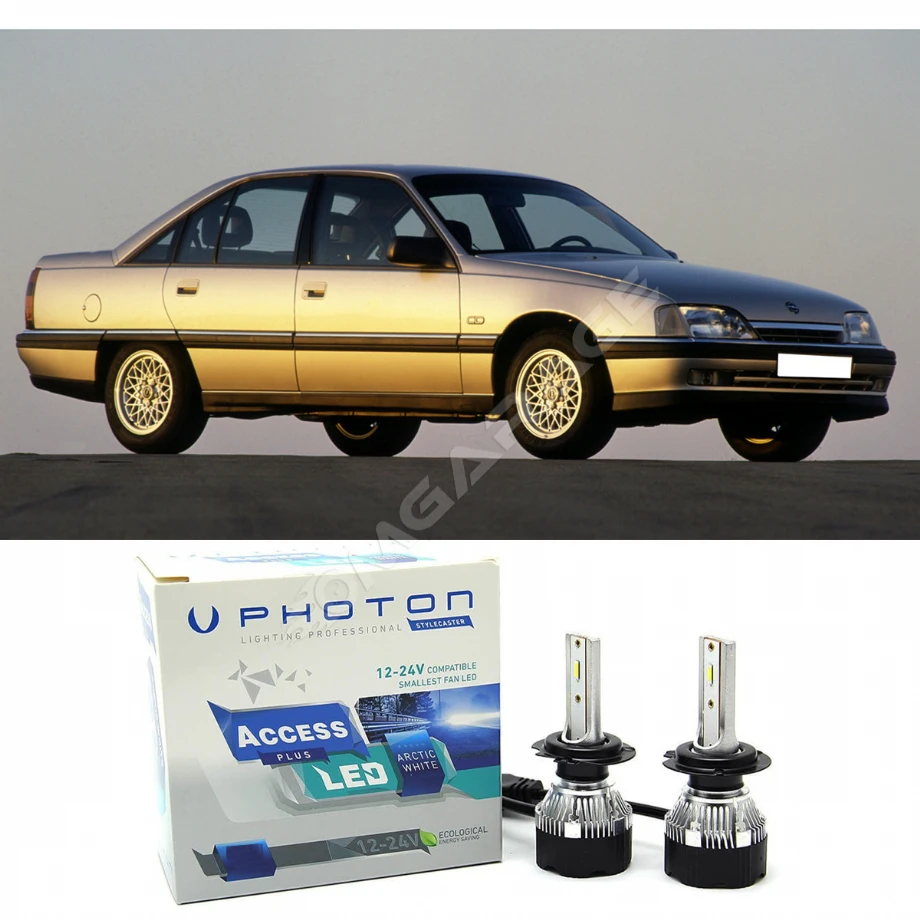 Opel Omega Led Xenon Kısa Far Ampulü H1 Access Yeni Seri Beyaz 1986-1996