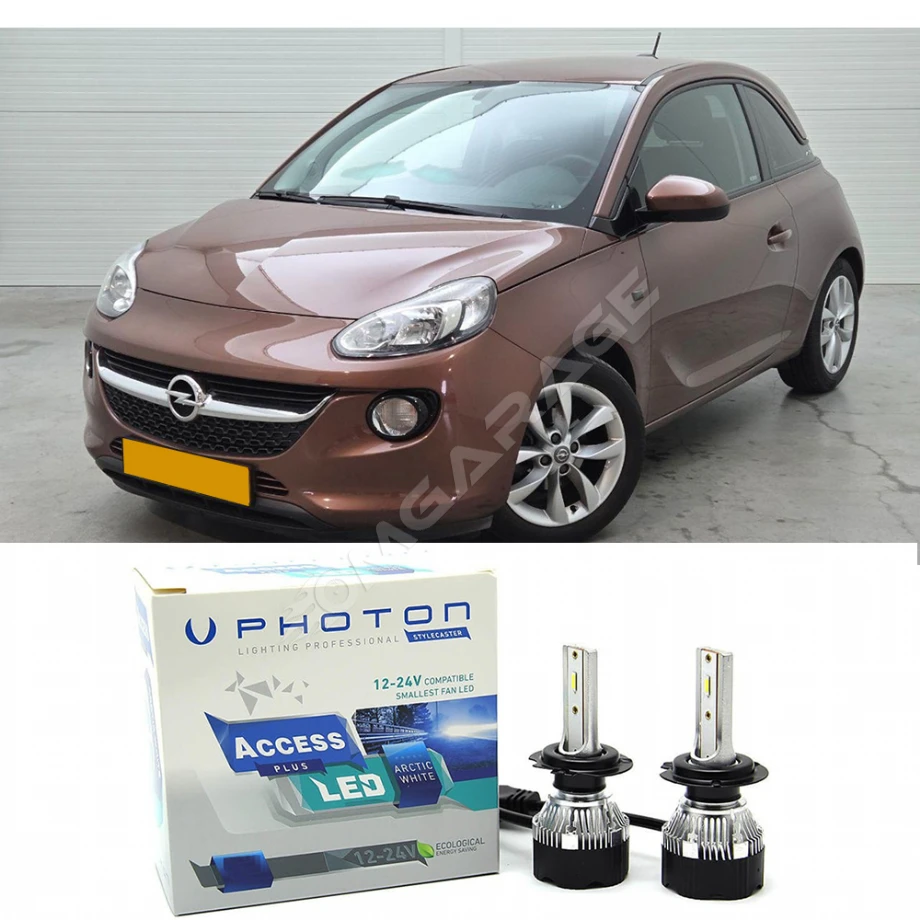 Opel Adam Uzun Far Ampulü H1 Access Yeni Seri Beyaz 2012-2019