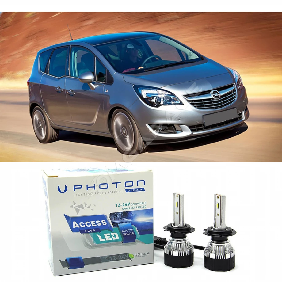 Opel Meriva Kısa Far Ampulü H7 Access Yeni Seri Beyaz 2010-2018
