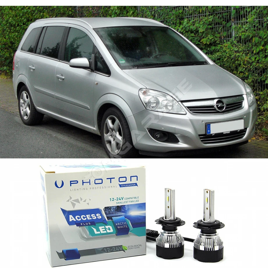 Opel Zafira B Kısa Far Ampulü H7 Access Yeni Seri Beyaz 2005-2011