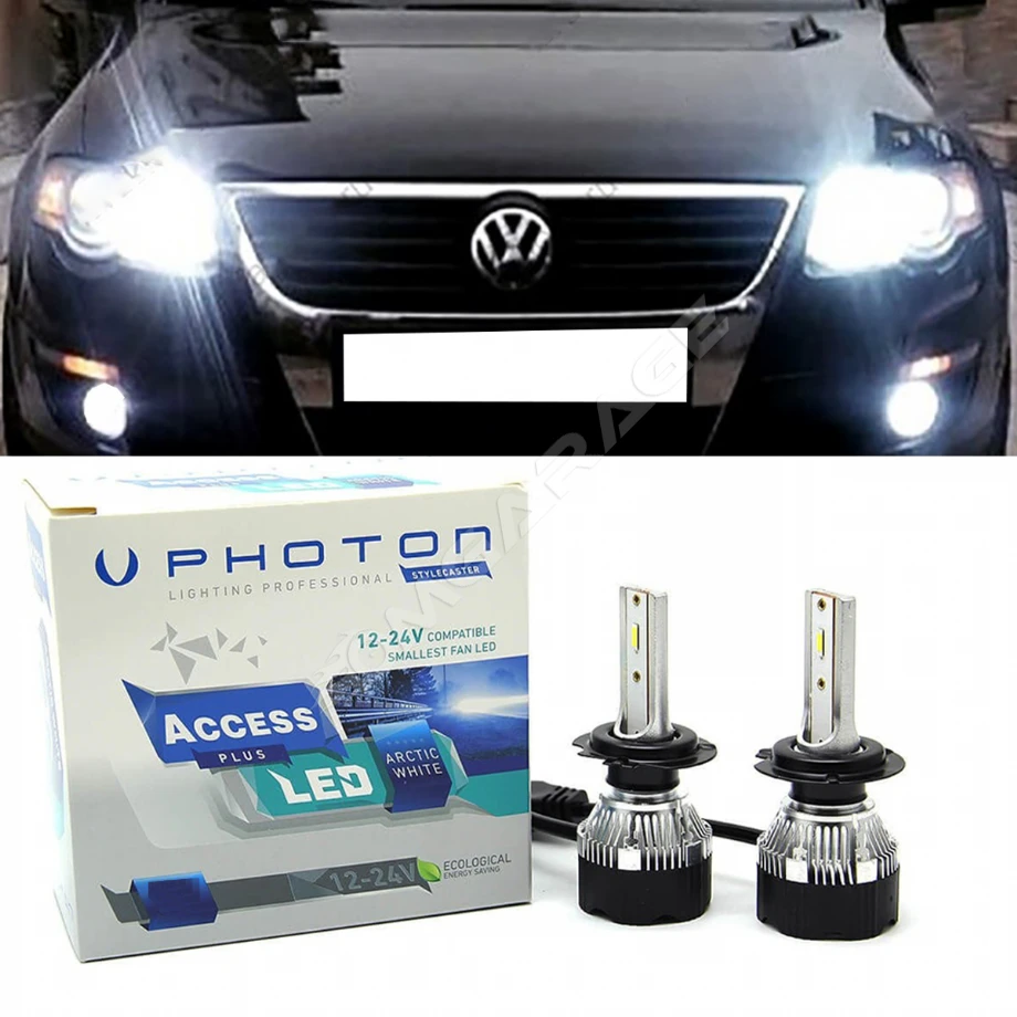 Vw Passat B6 Led Xenon Uzun Far Ampulü H7 Access Yeni Seri Beyaz