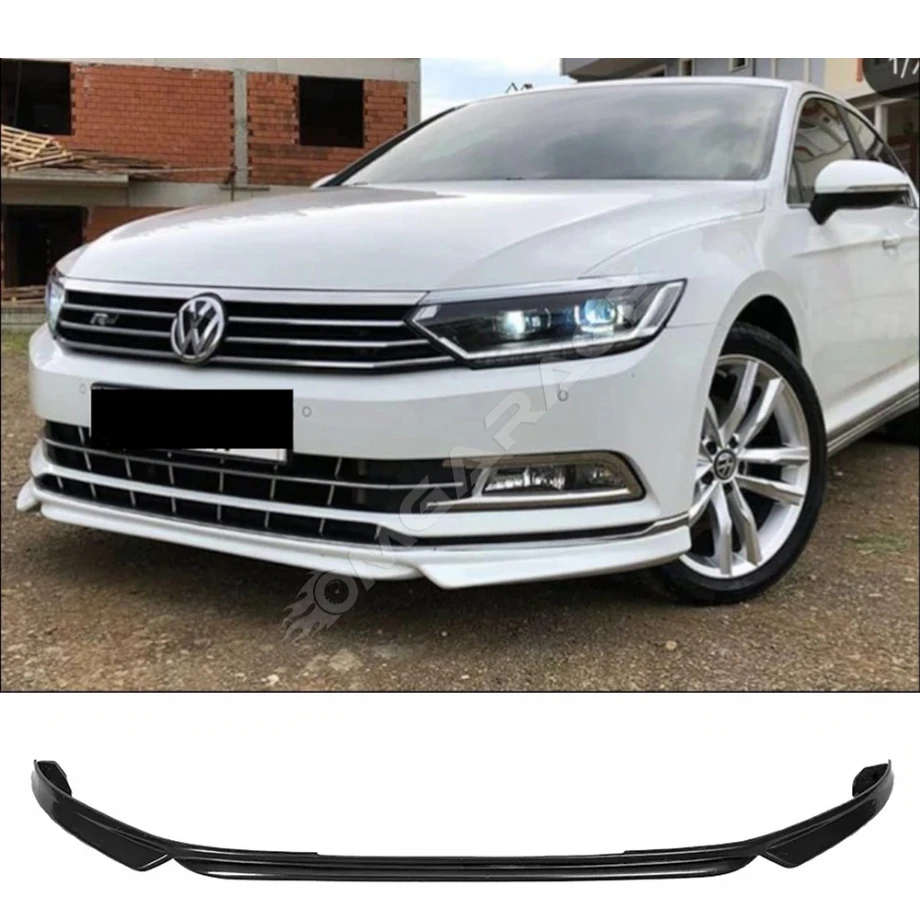 Vw Passat B8 Ön Ek Plastik Siyah karlık-ön-ek-bodykit 2015 2016 2017 2018 2019