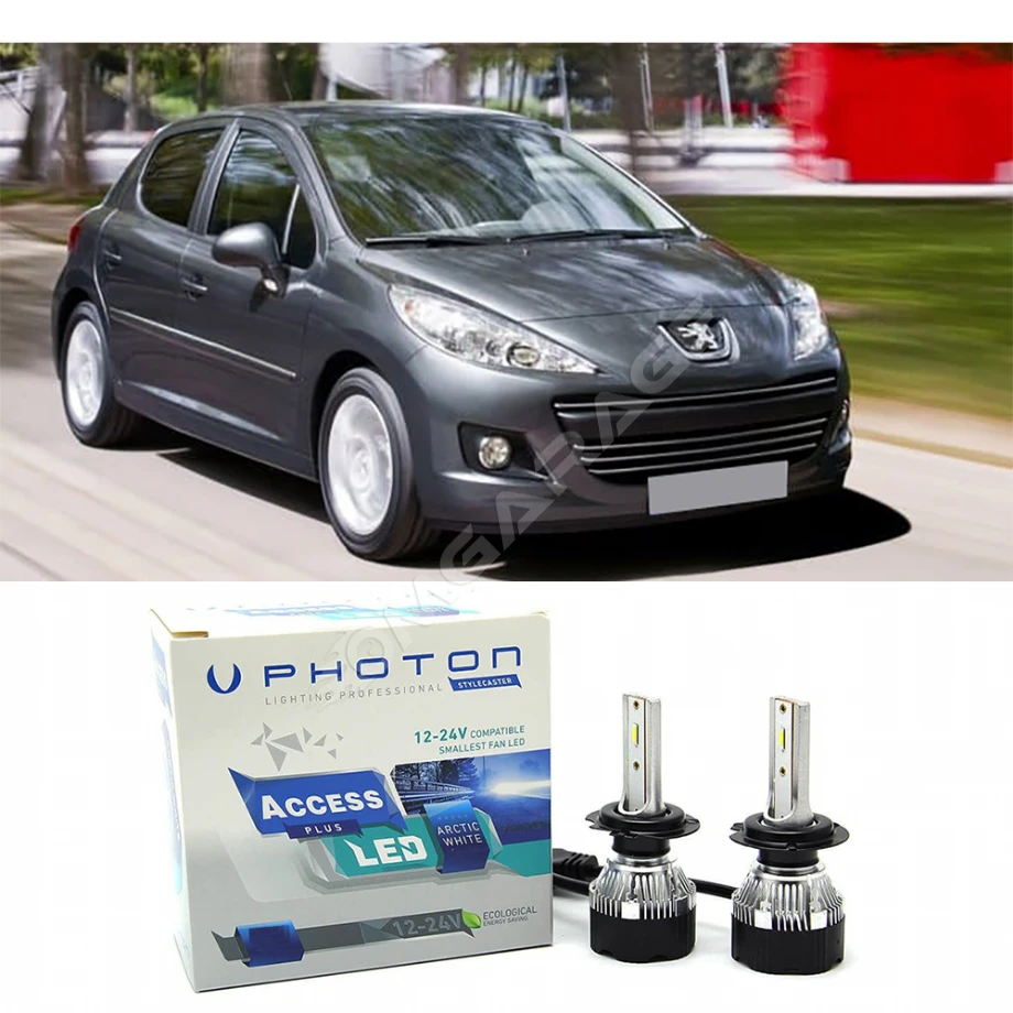 Peugeot 207 Sis Far Ampulü H11 Access Yeni Seri Beyaz 2006-2014