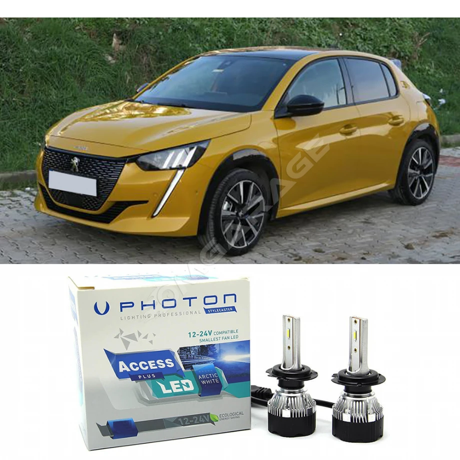 Peugeot 208 Sis Far Ampulü H11 Access Yeni Seri Beyaz 2019-2023