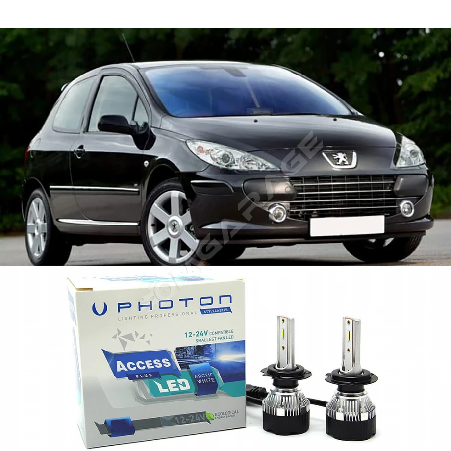 Peugeot 307 Uzun Far Ampulü H1 Access Yeni Seri Beyaz 2001-2008