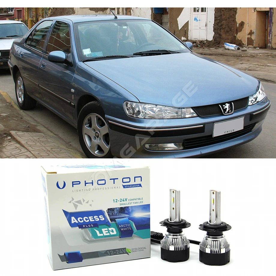 Peugeot 406 Uzun Far Ampulü H7 Access Yeni Seri Beyaz 1995-2004