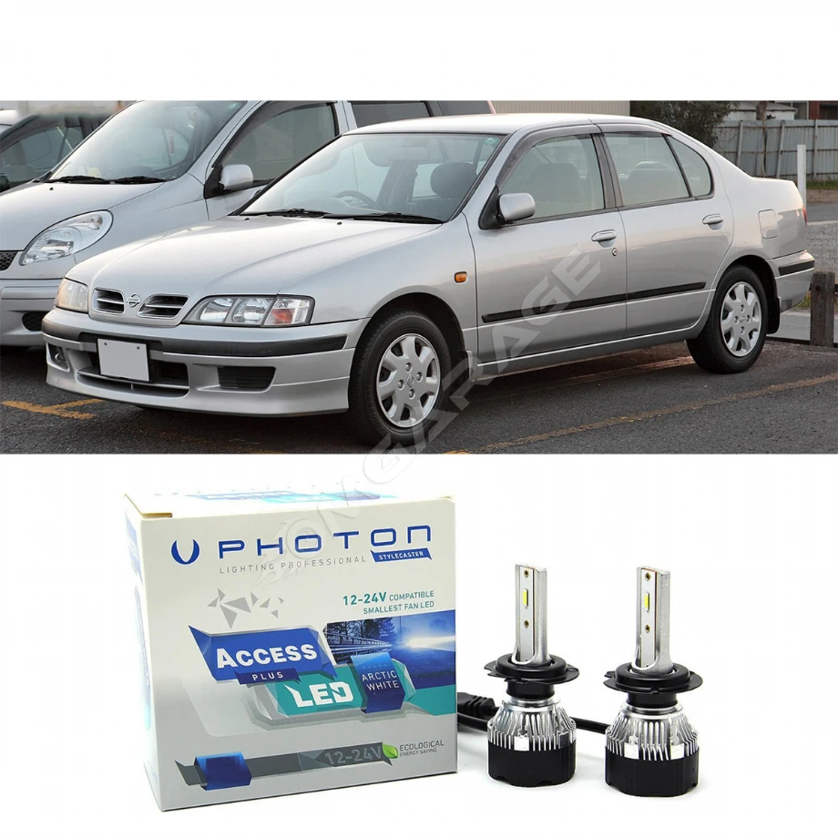 Nissan Primera Led Xenon Kısa Far Ampulü H1 Access Yeni Seri Beyaz 1990-1999