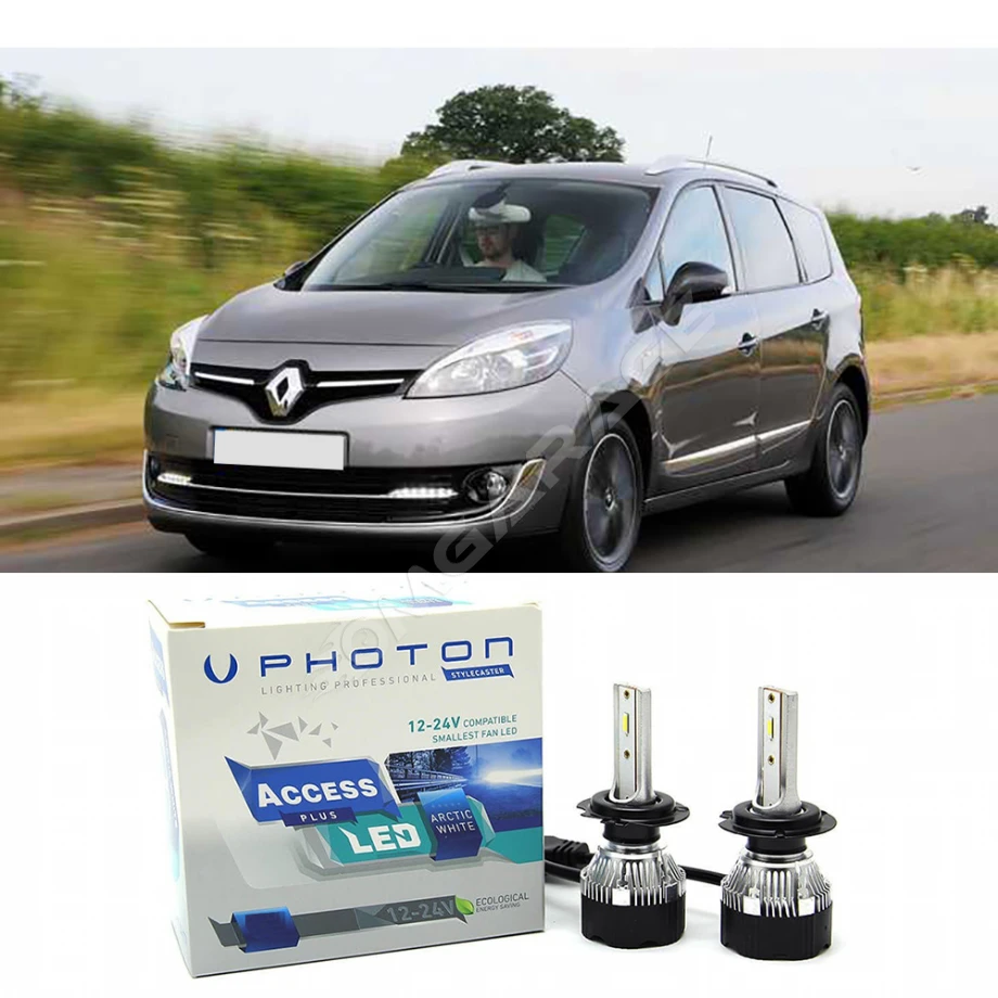Renault Scenic Sis Far Ampulü H1 Access Yeni Seri Beyaz 2009-2016
