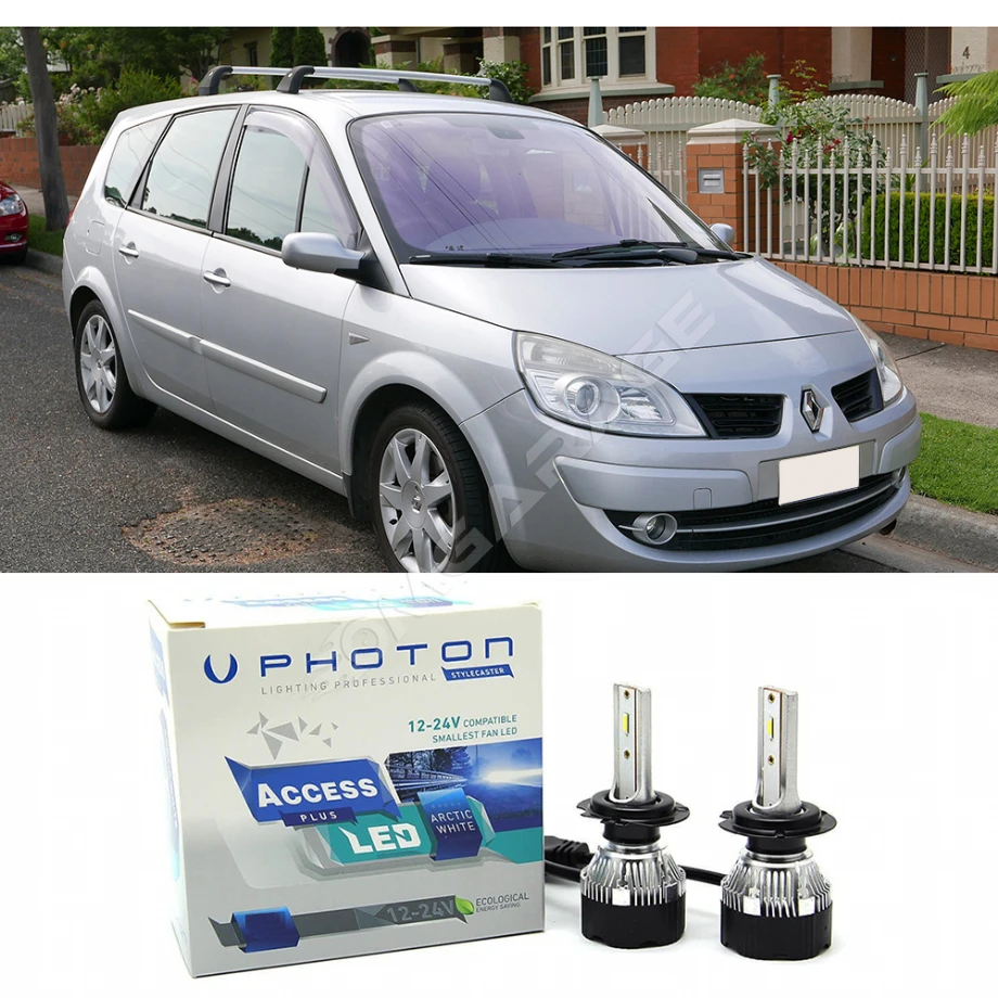 Renault Scenic Uzun Far Ampulü H1 Access Yeni Seri Beyaz 2003-2009