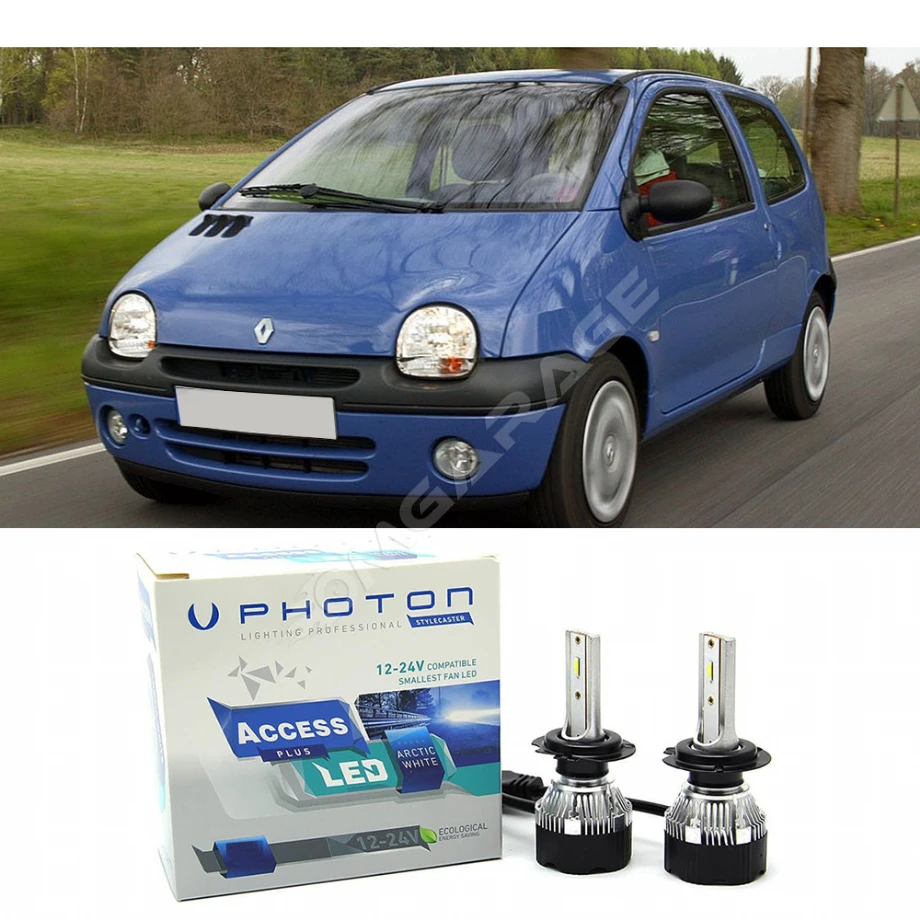 Renault Twingo Uzun+Kısa Far Ampulü H4 Access Yeni Seri Beyaz 1992-2007