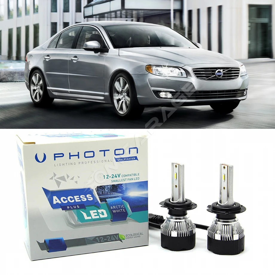 Volvo S80 Led Xenon Kısa Far Ampulü H7 Access Yeni Seri Beyaz