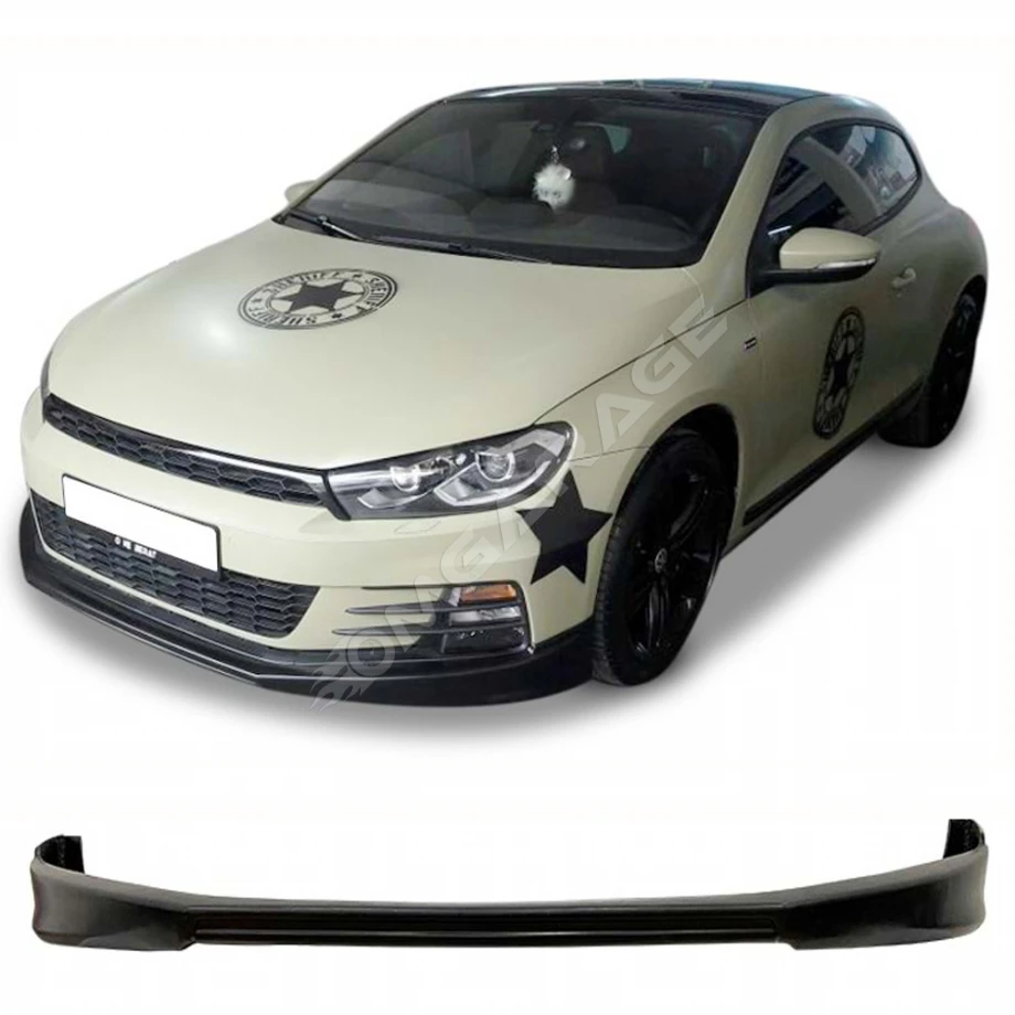 Vw Scirocco Ön Ek Plastik Siyah karlık-ön-ek-bodykit 2014 2015 2016 2017 Makyajlı Kasa