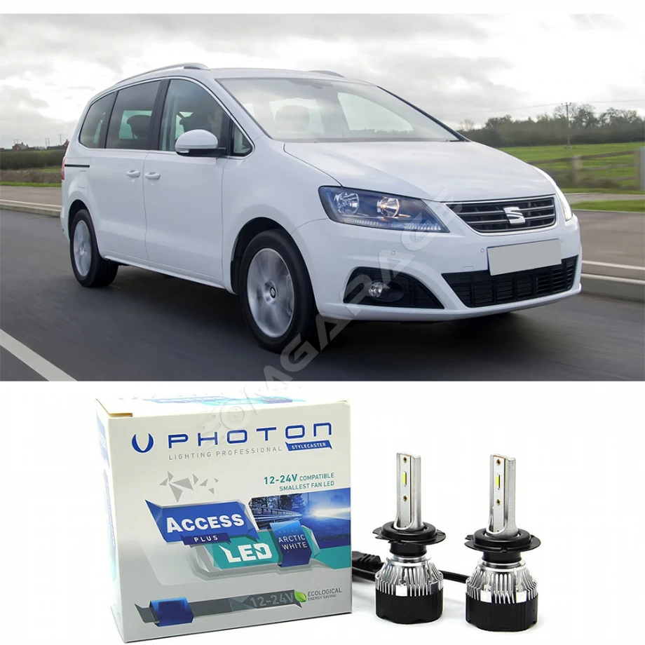 Seat Alhambra Kısa Far Ampulü H7 Access Yeni Seri Beyaz 2010-2020