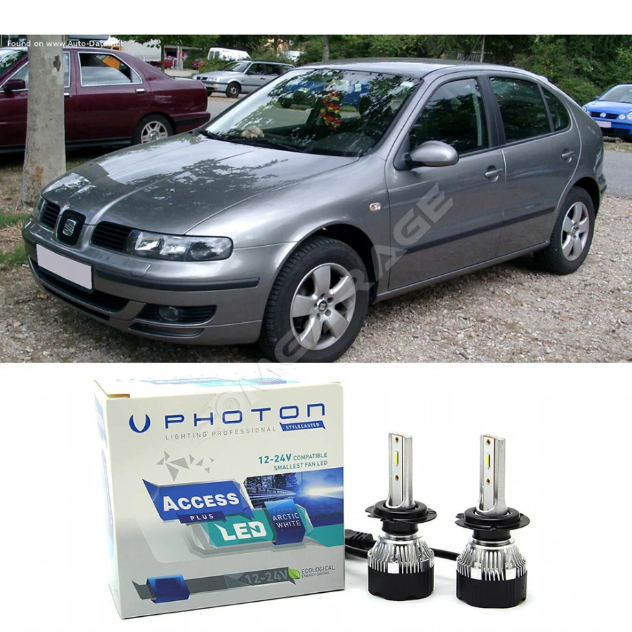 Seat Leon Mk1 Kısa Far Ampulü H7 Access Yeni Seri Beyaz 1999-2005