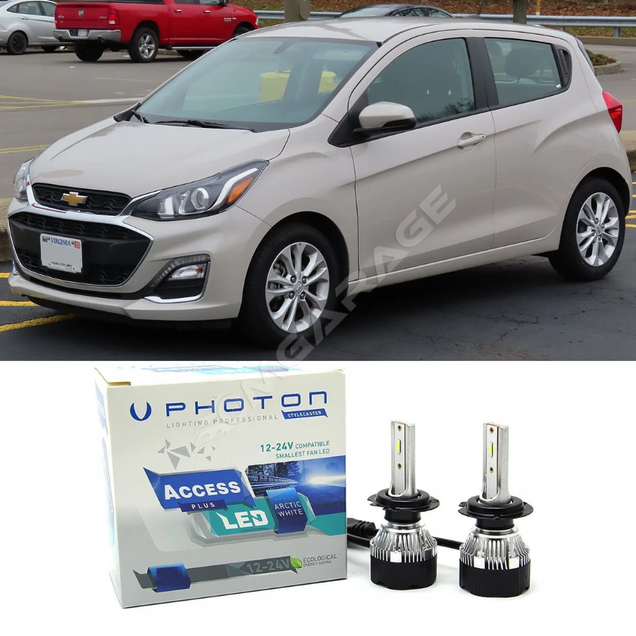 Chevrolet Spark Led Xenon Uzun + Kısa Far Ampulü H4 Access Yeni Seri Beyaz
