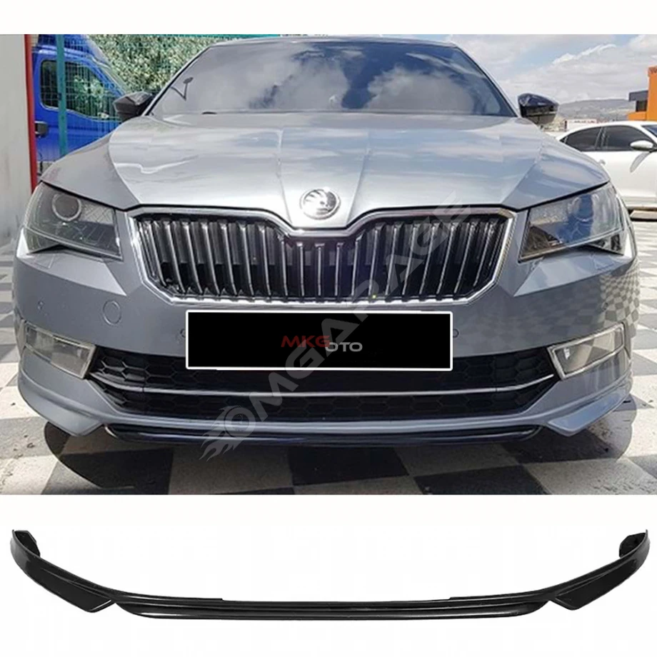 Skoda SuperB Abt Ön Ek Plastik Siyah karlık-ön-ek-bodykit 2018 2019 2020 2021 2022