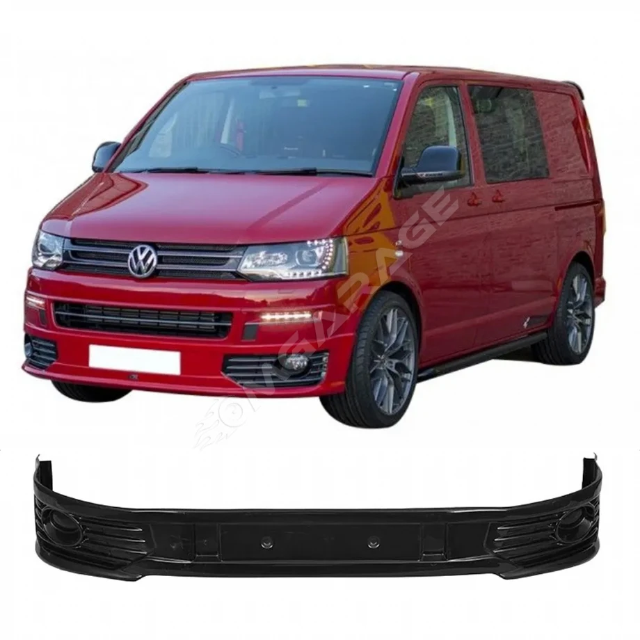 Vw Transporter T5 Sisli Ön Ek Plastik Siyah karlık-ön-ek-bodykit Makyajlı Kasa 2010-2016