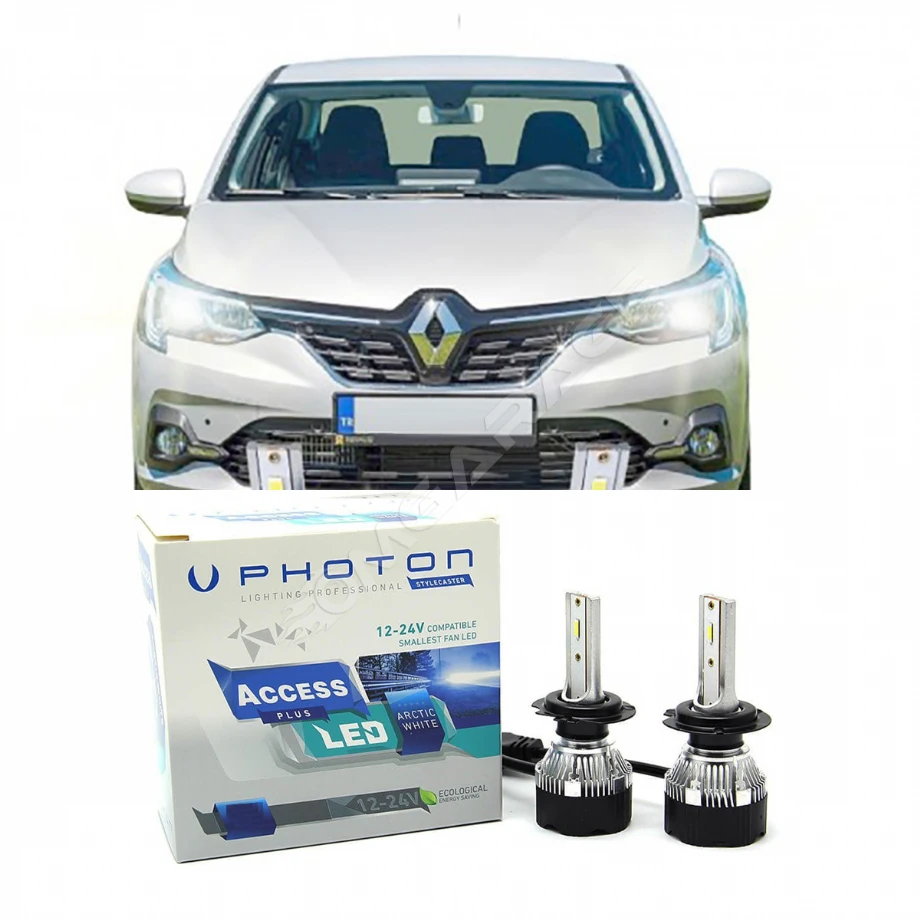 Renault Taliant Led Xenon Sis Far Ampulü H16 Access Yeni Seri Beyaz
