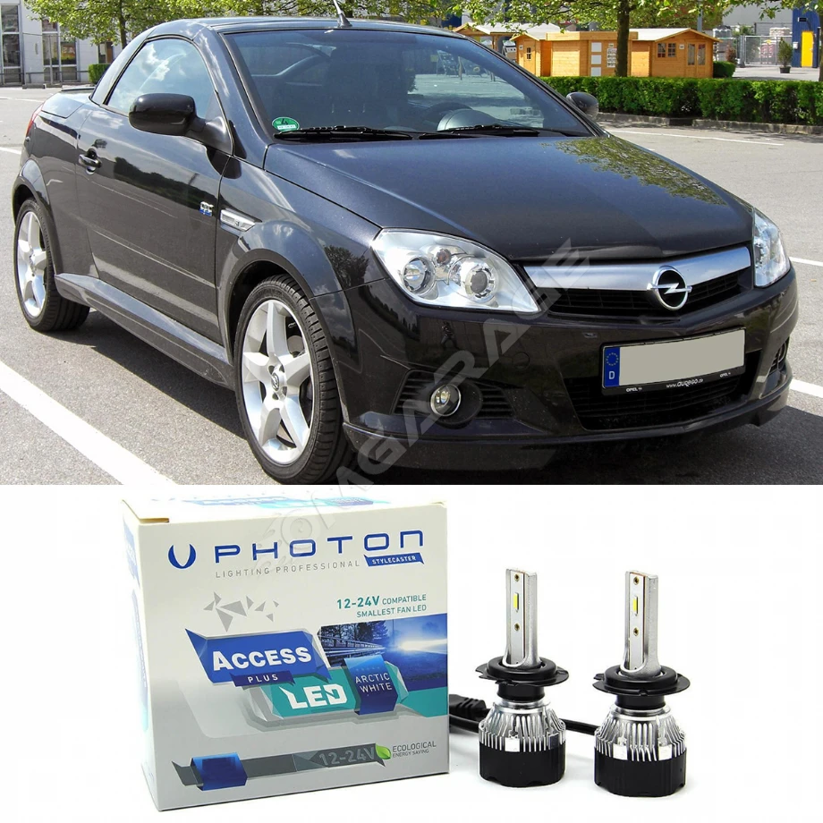 Opel Tigra Twintop Led Xenon Uzun Far Ampulü H1 Access Yeni Seri Beyaz
