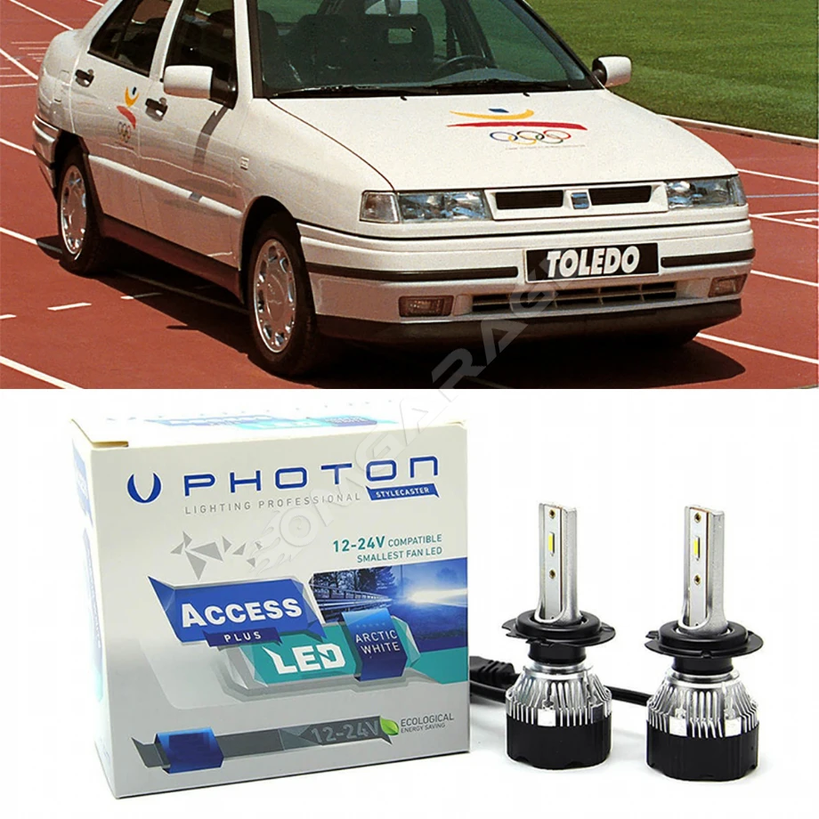 Seat Toledo Led Xenon Uzun Far Ampulü H1 Access Yeni Seri Beyaz 1999-2009