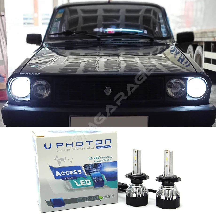 Renault Toros R12 Led Xenon Kısa Far Ampulü H4 Access Yeni Seri Beyaz